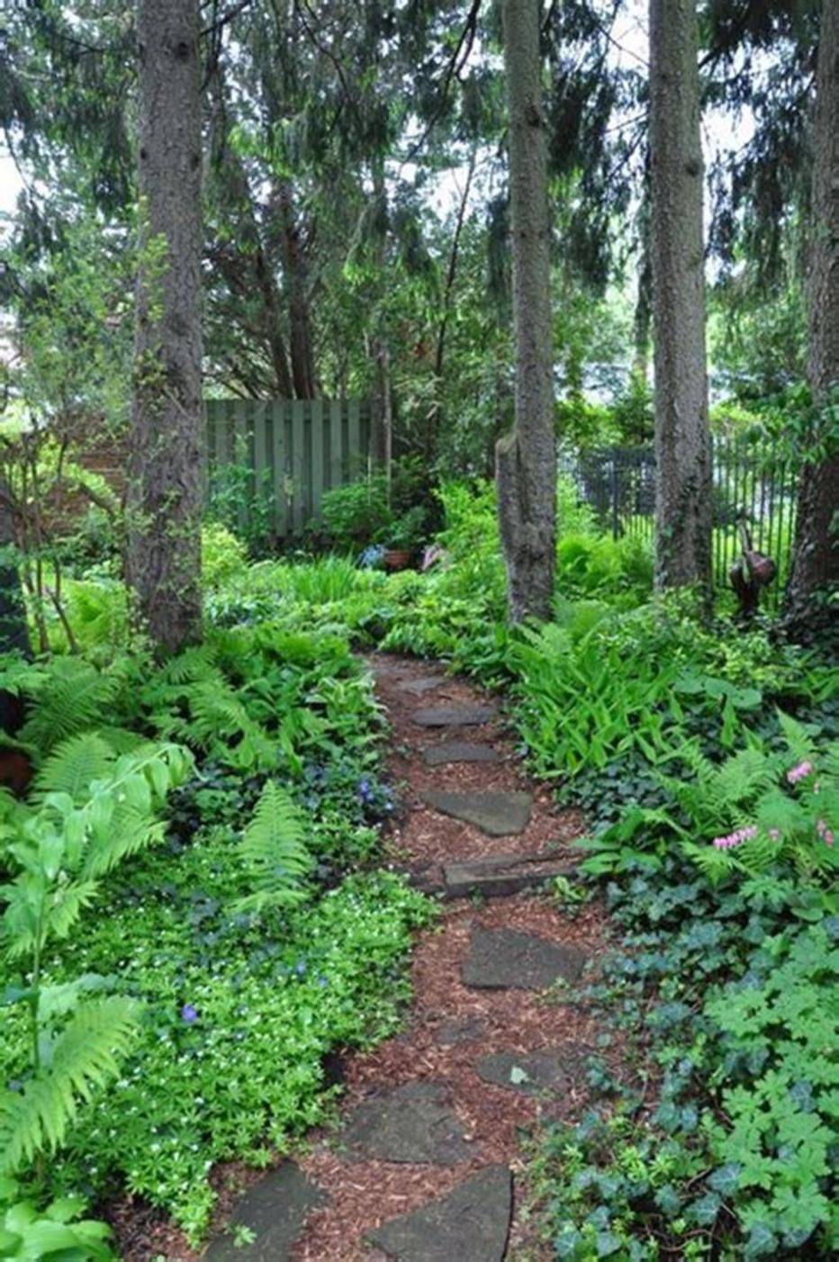 Woodland Garden Landscapes Ideas