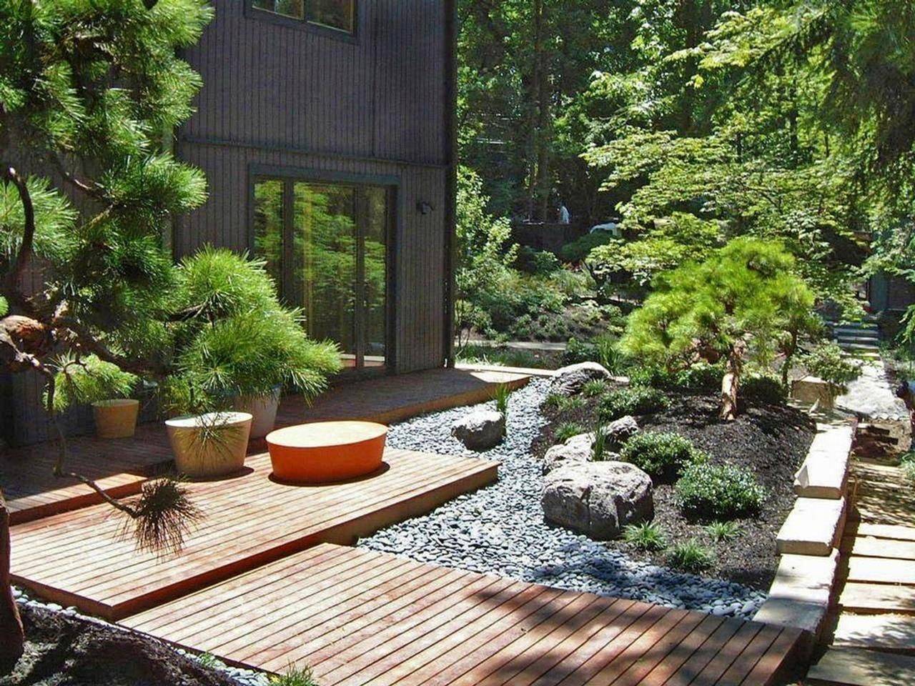 Modern Japanese Garden Design Mylandscapes Garden Designers London Uk