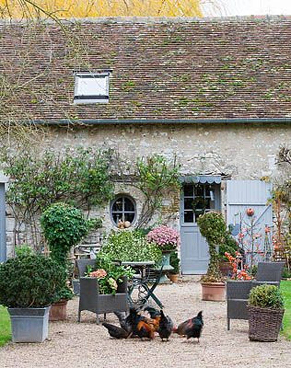 Amazing Ideas French Country Garden Decor