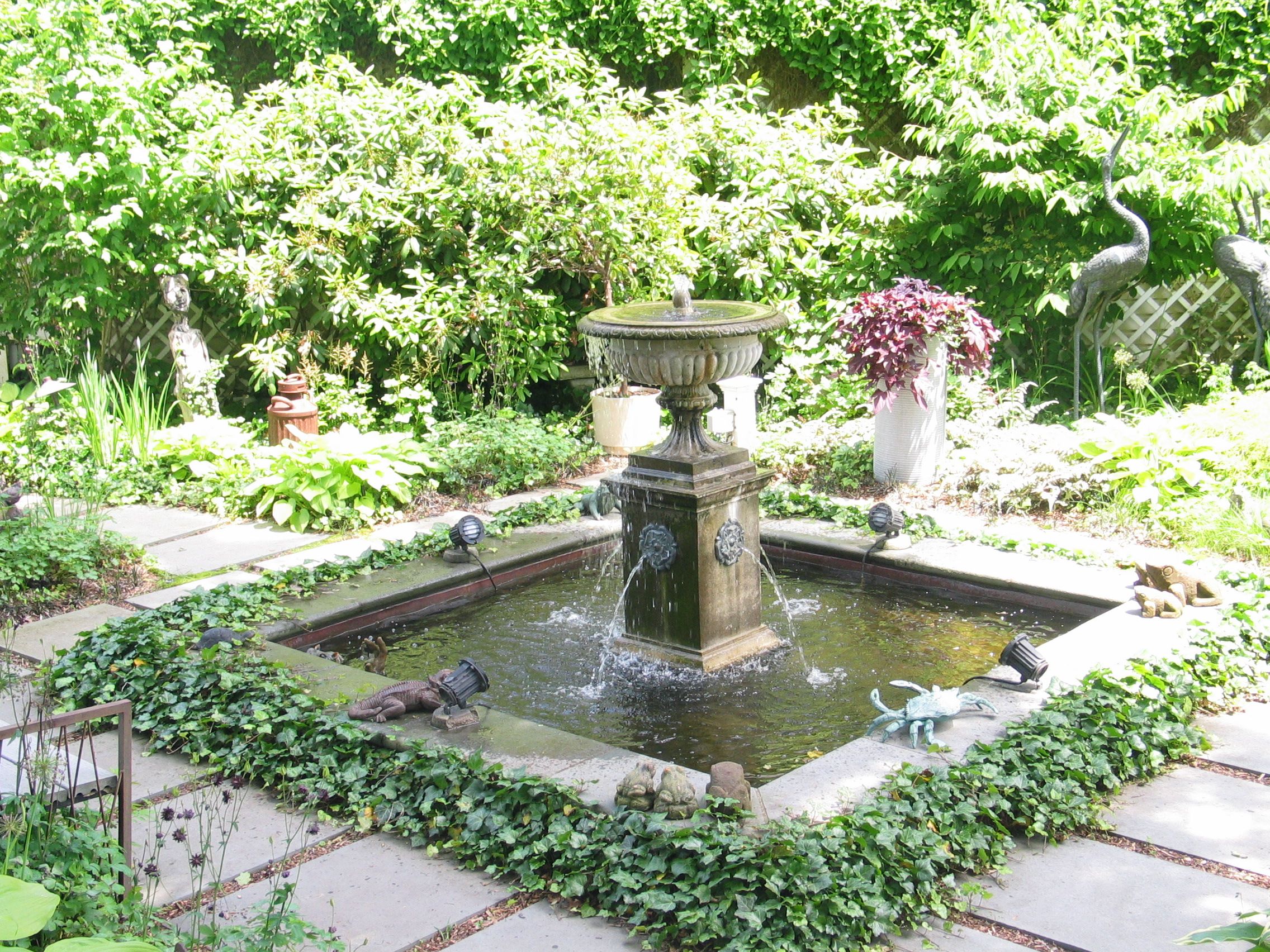 Garden Inspiration Garden Fountains