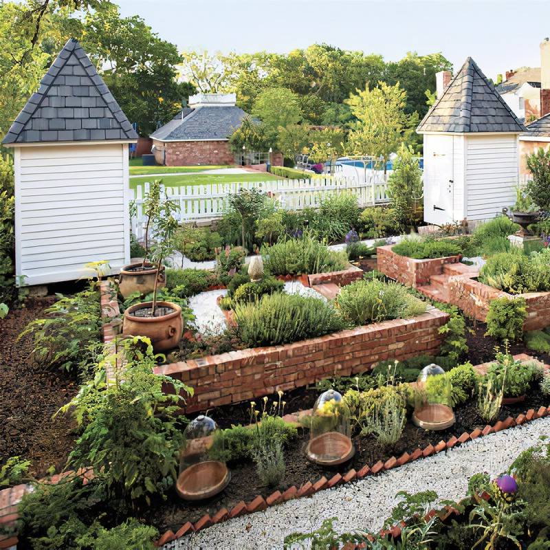 18 Colonial Kitchen Garden Ideas You Should Check SharonSable