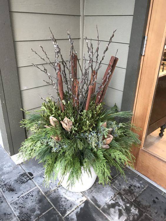 Lovely Outdoor Winter Gardens Design Ideas