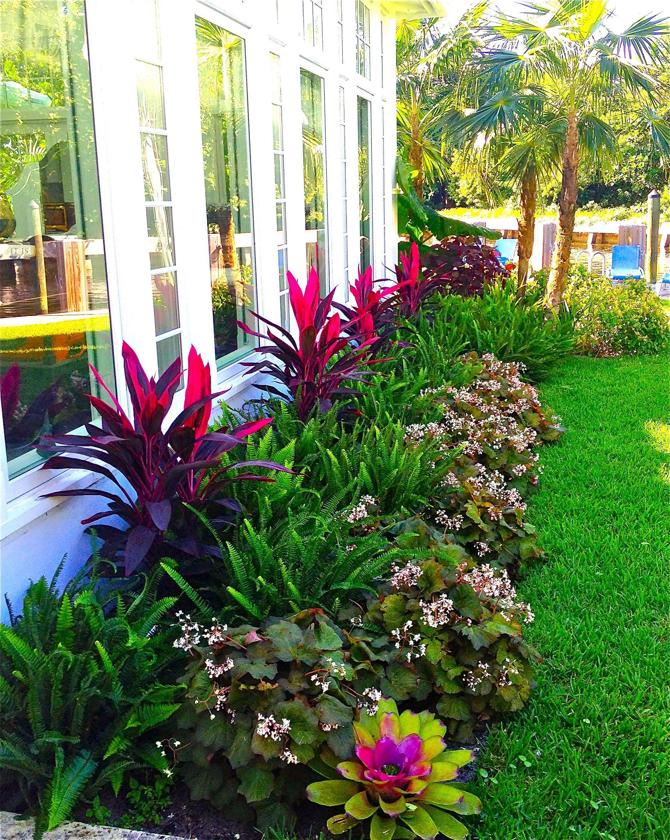 Beautiful Tropical Front Yard Landscape Ideas