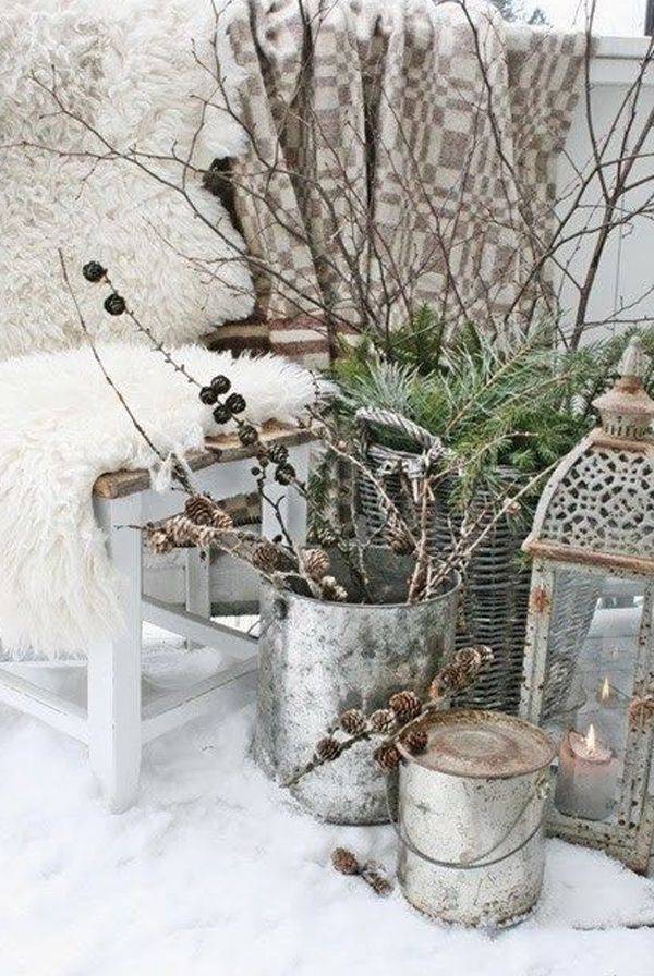 Winter Garden Decoration Ideas