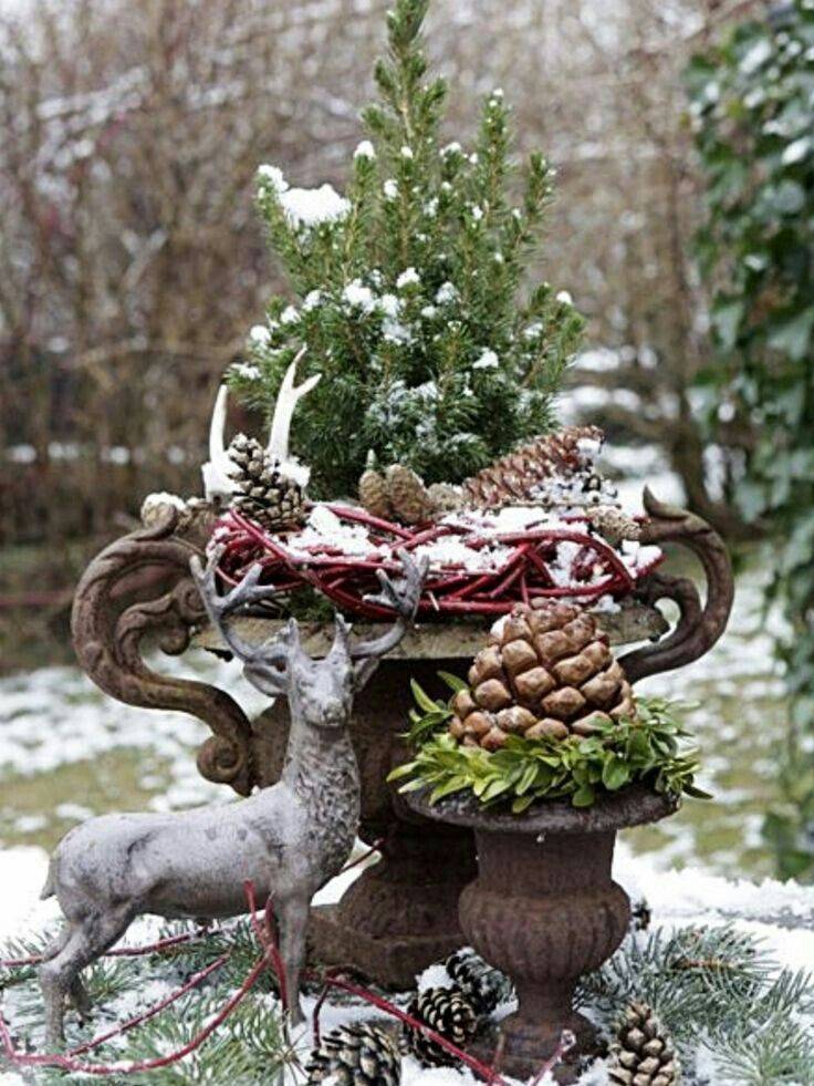 Winter Garden Decoration Ideas Home