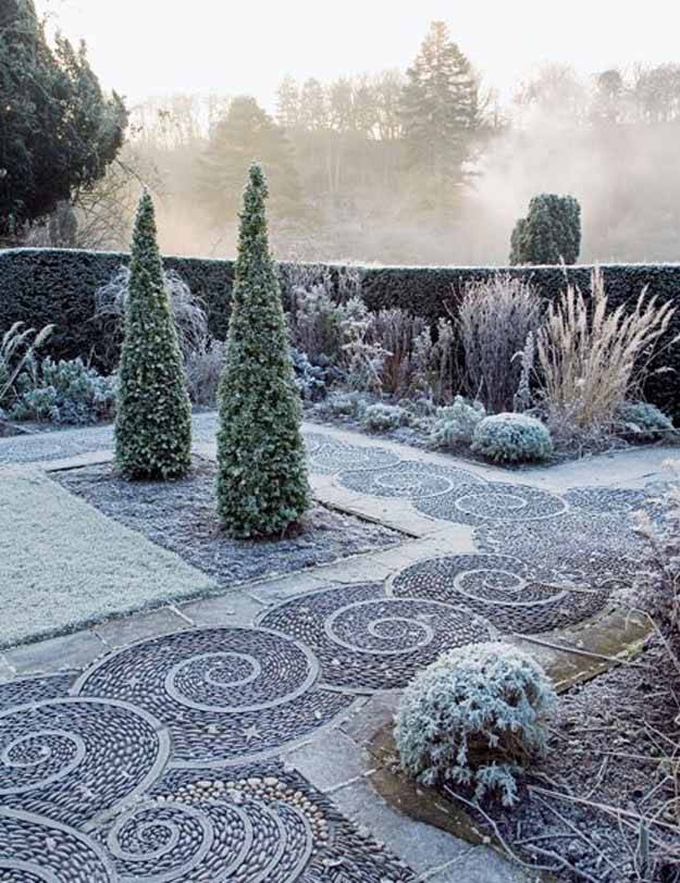 Amazing Winter Garden Landscape