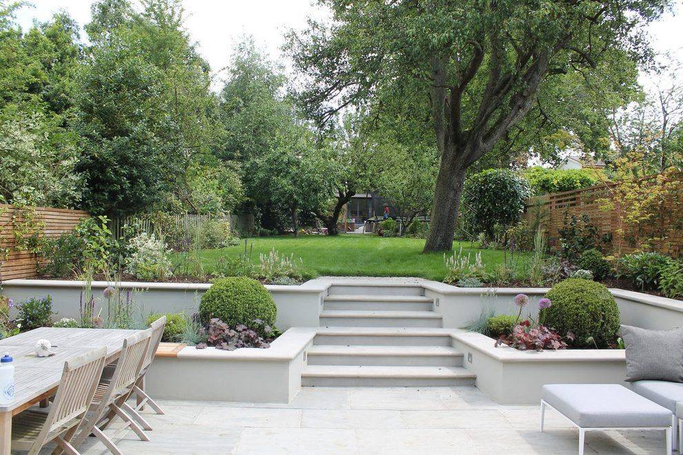 Large Contemporary Garden Rickmansworth