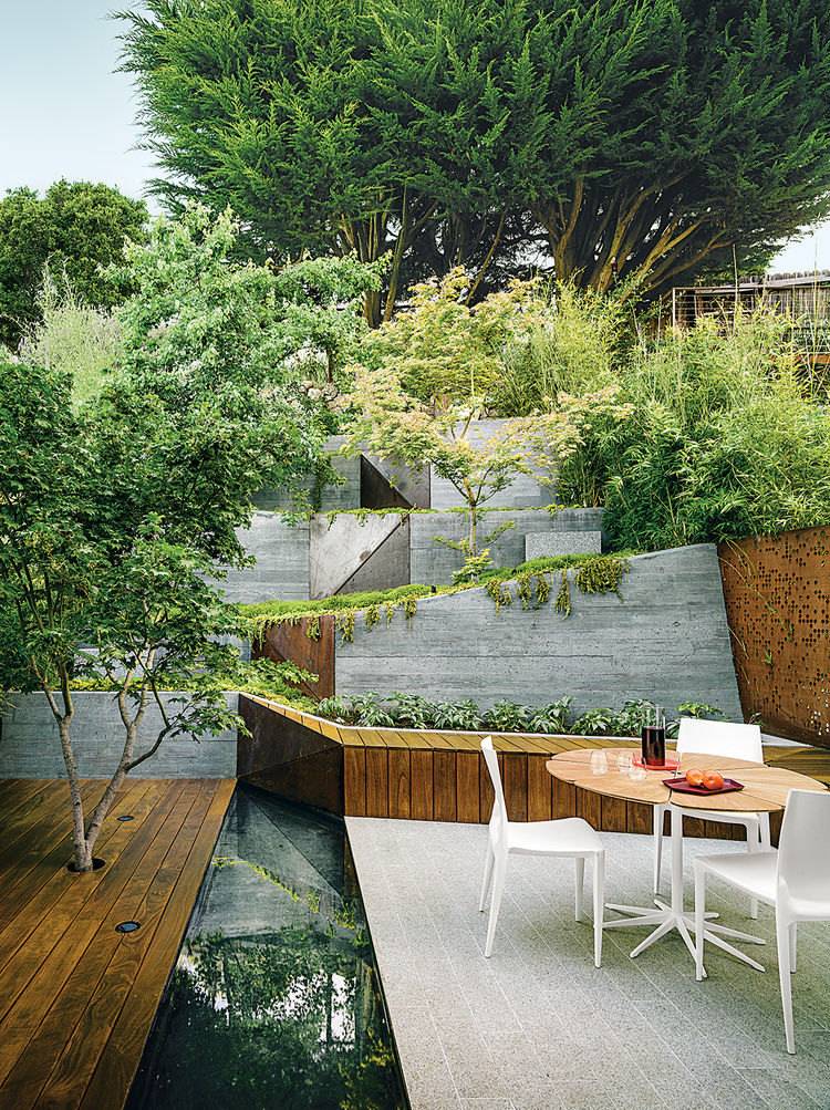 Terraced Backyard Ideas
