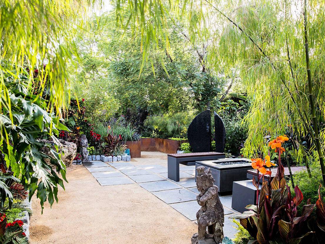 Tropical Foliage Landscape Design