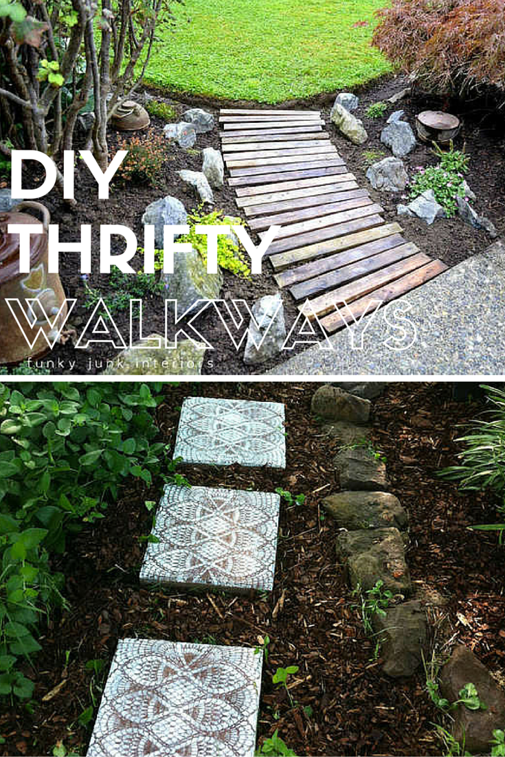 Simple And Eye Catching Cheap Walkway Ideas