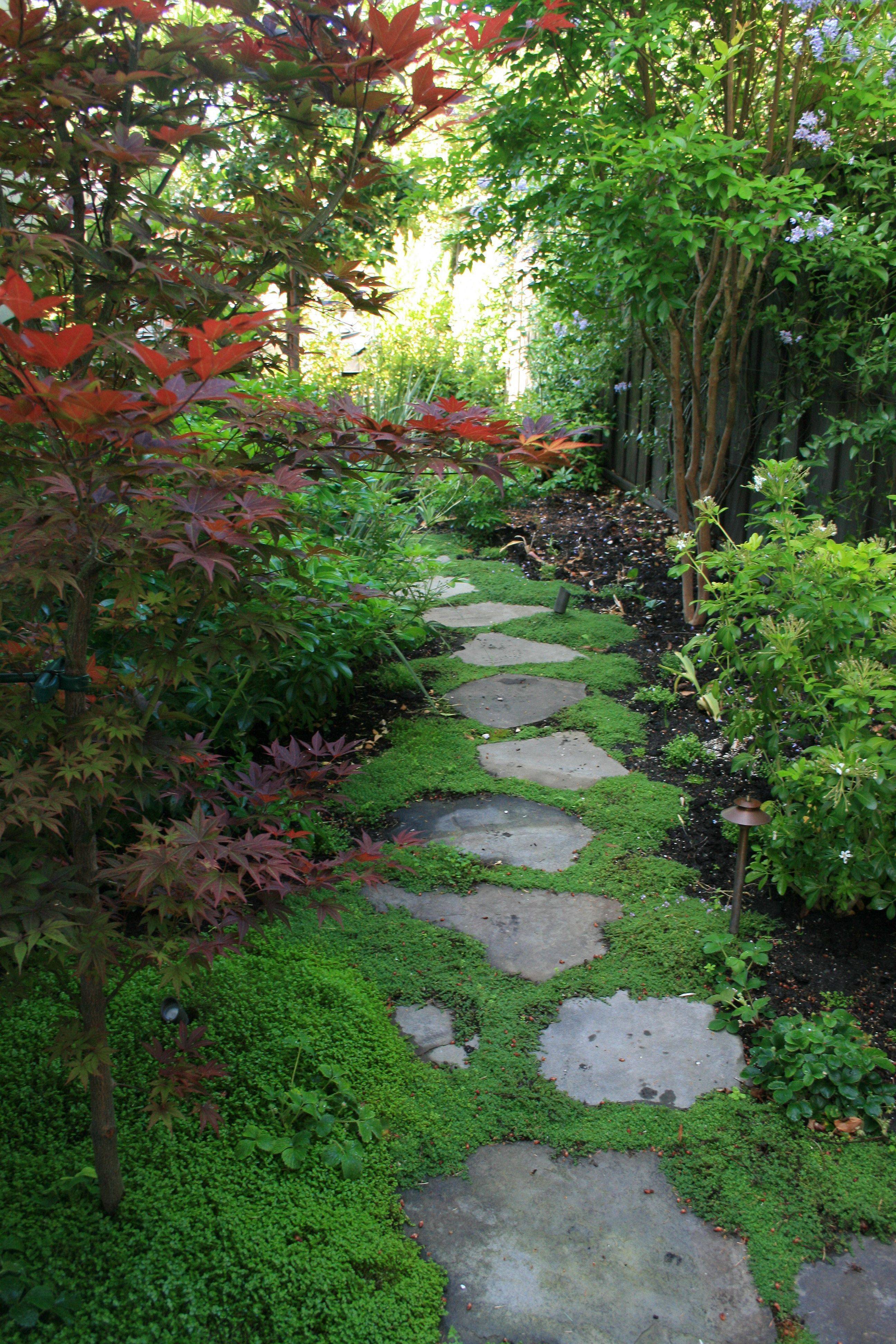 Inexpensive Garden Path Design