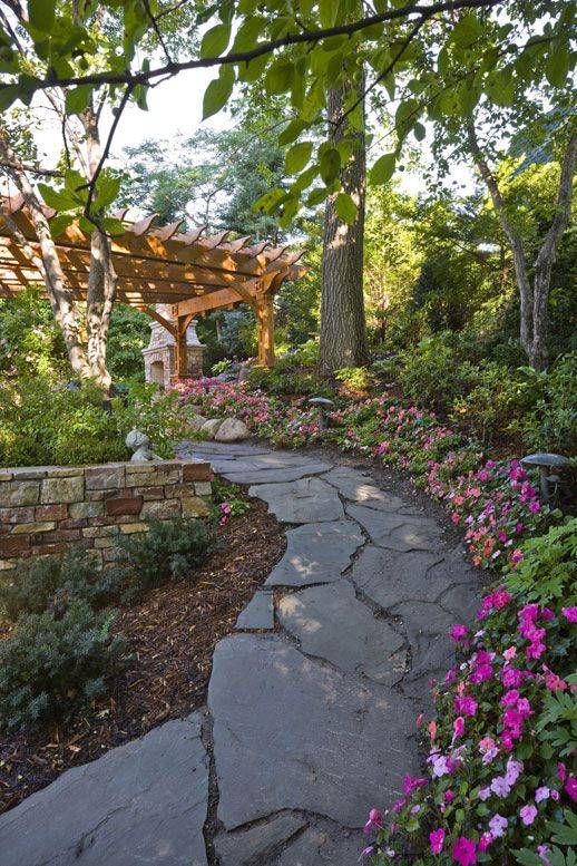 24 Rustic Garden Paths and Walkways Ideas You Should Check | SharonSable