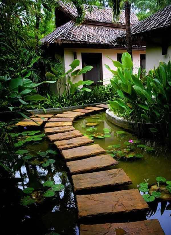 Lovely Diy Garden Pathway Ideas