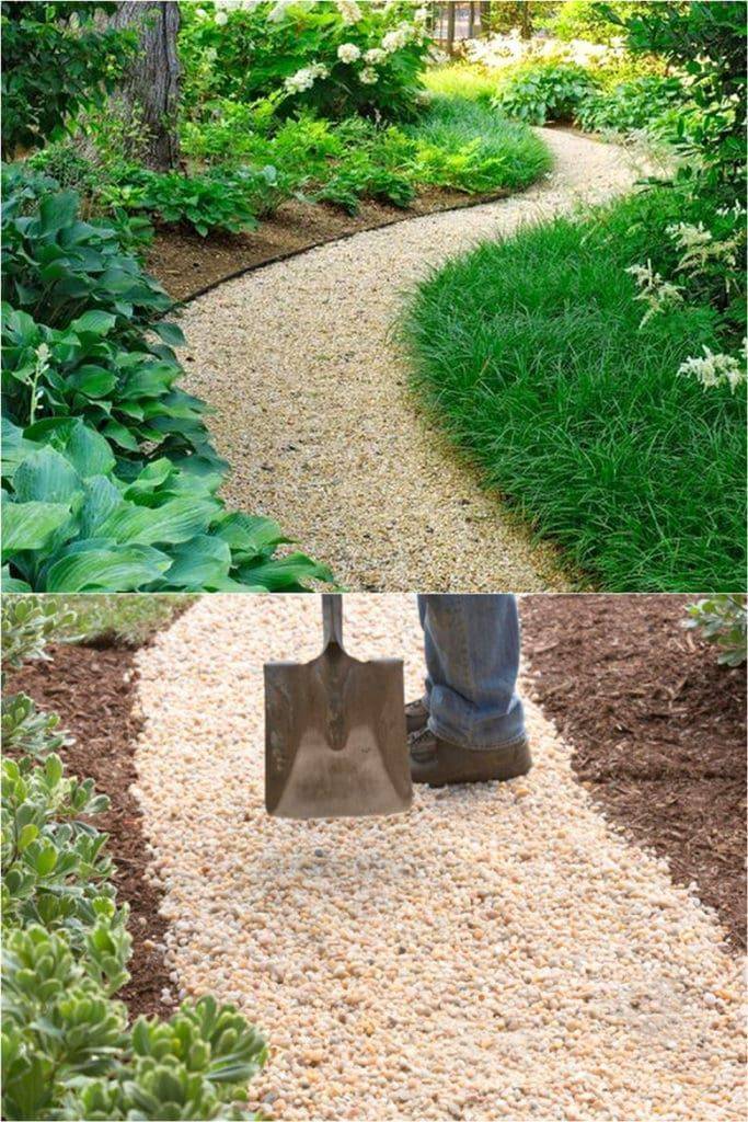 Simple And Eye Catching Cheap Walkway Ideas