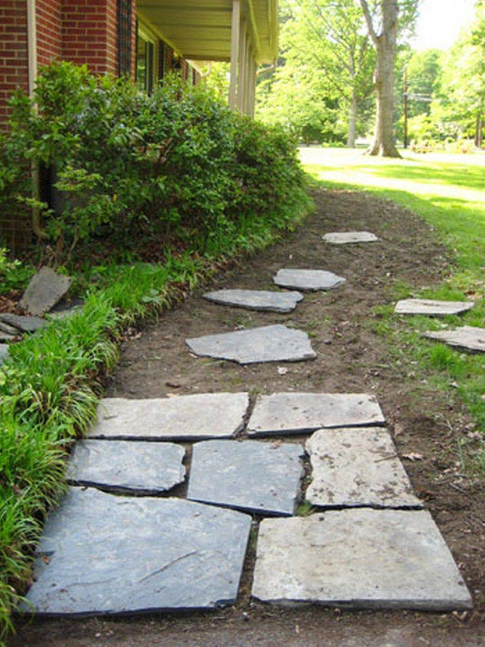 Flagstone And Slate Walkway Ideasflagstone