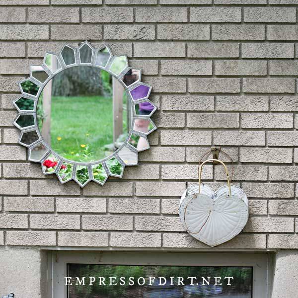 A Garden Optical Illusion Mirror Diy Projects