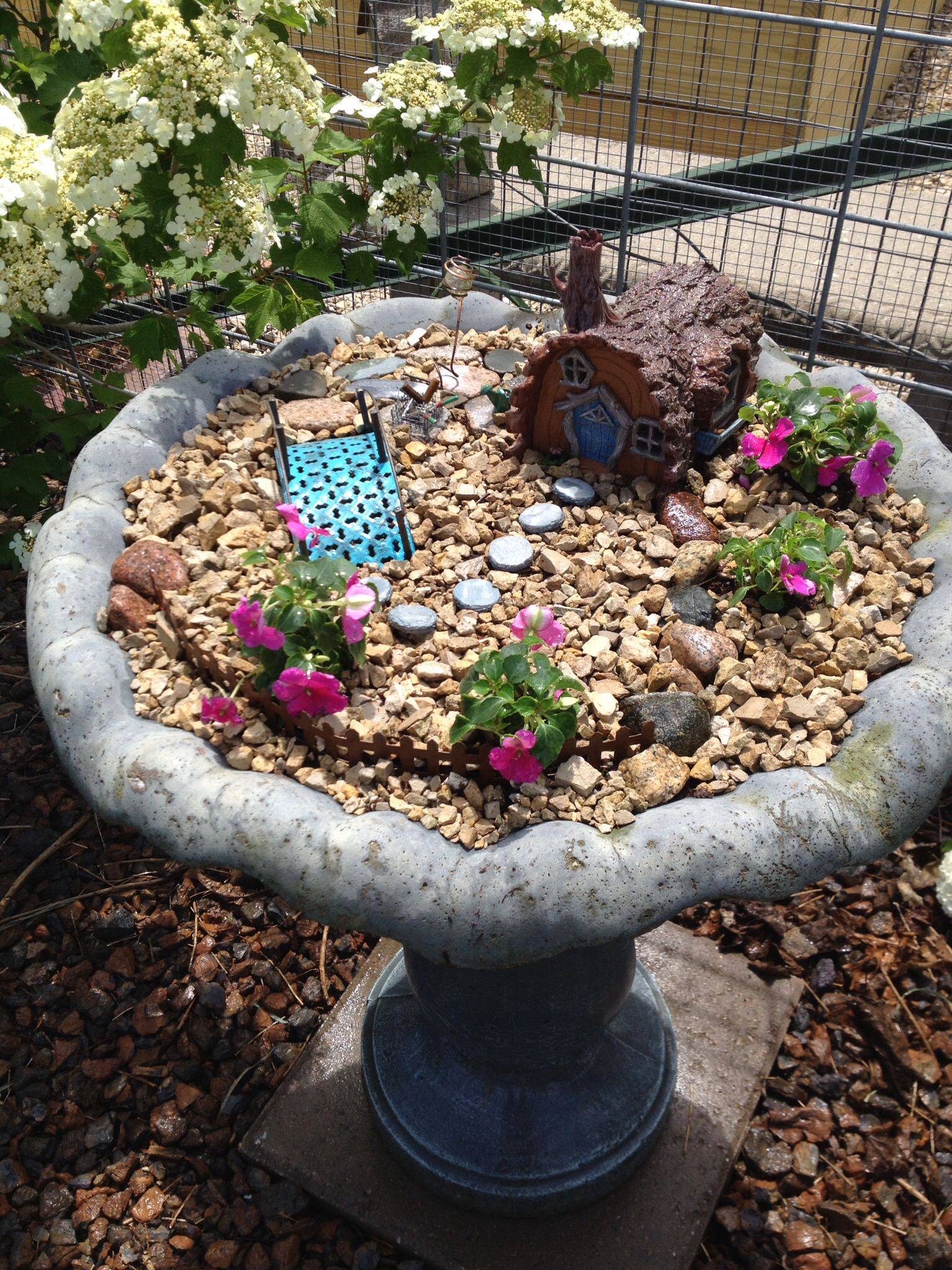 16 Fairy Garden Bird Bath Ideas You Must Look SharonSable