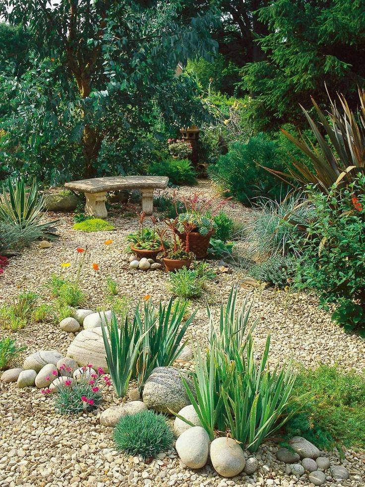 Cool Front Yard Rock Garden Ideas
