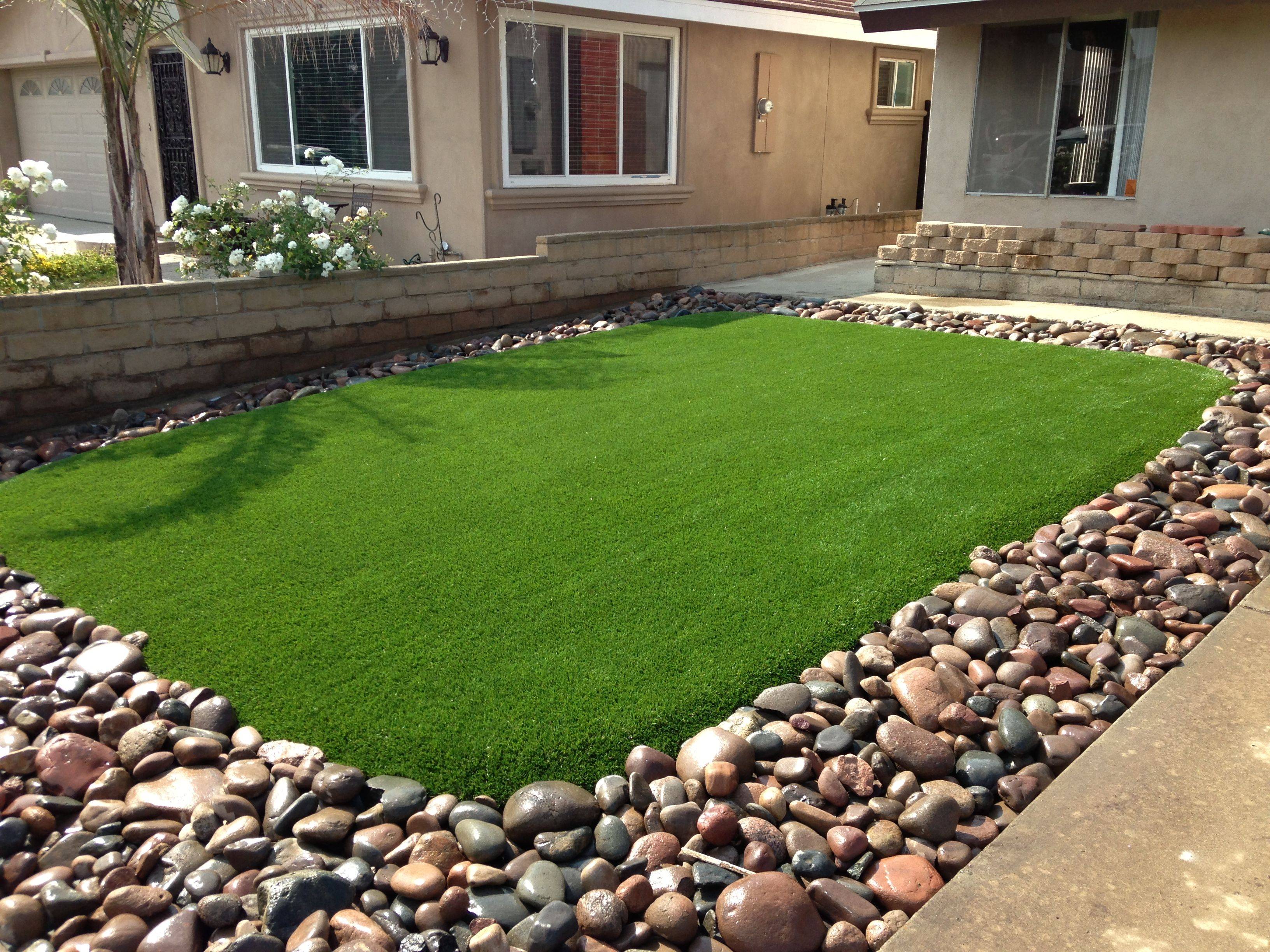 Beautiful River Rock Landscaping Ideas Home