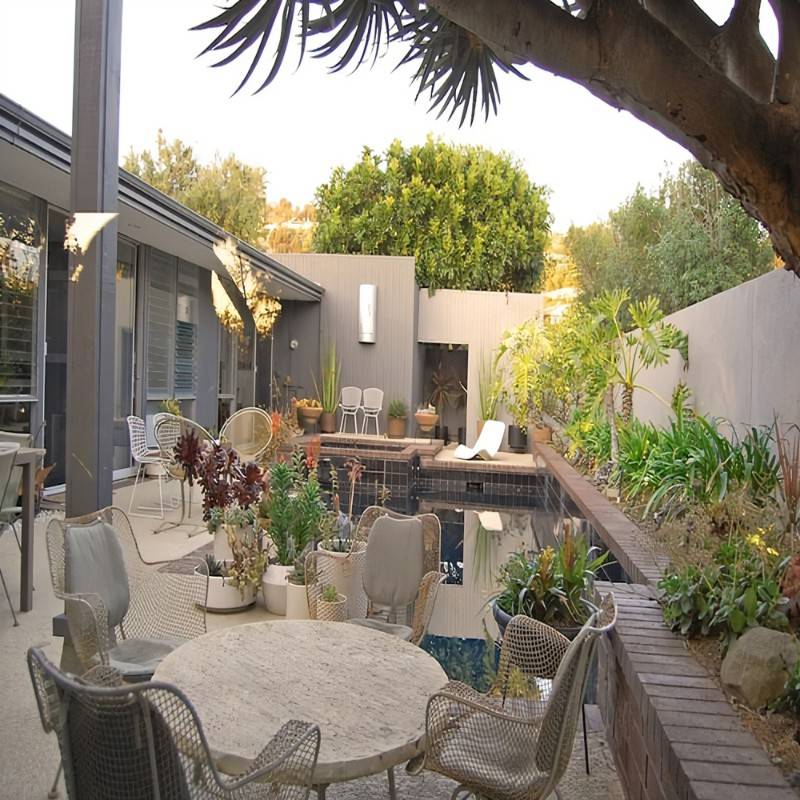 Terrace Garden Slide