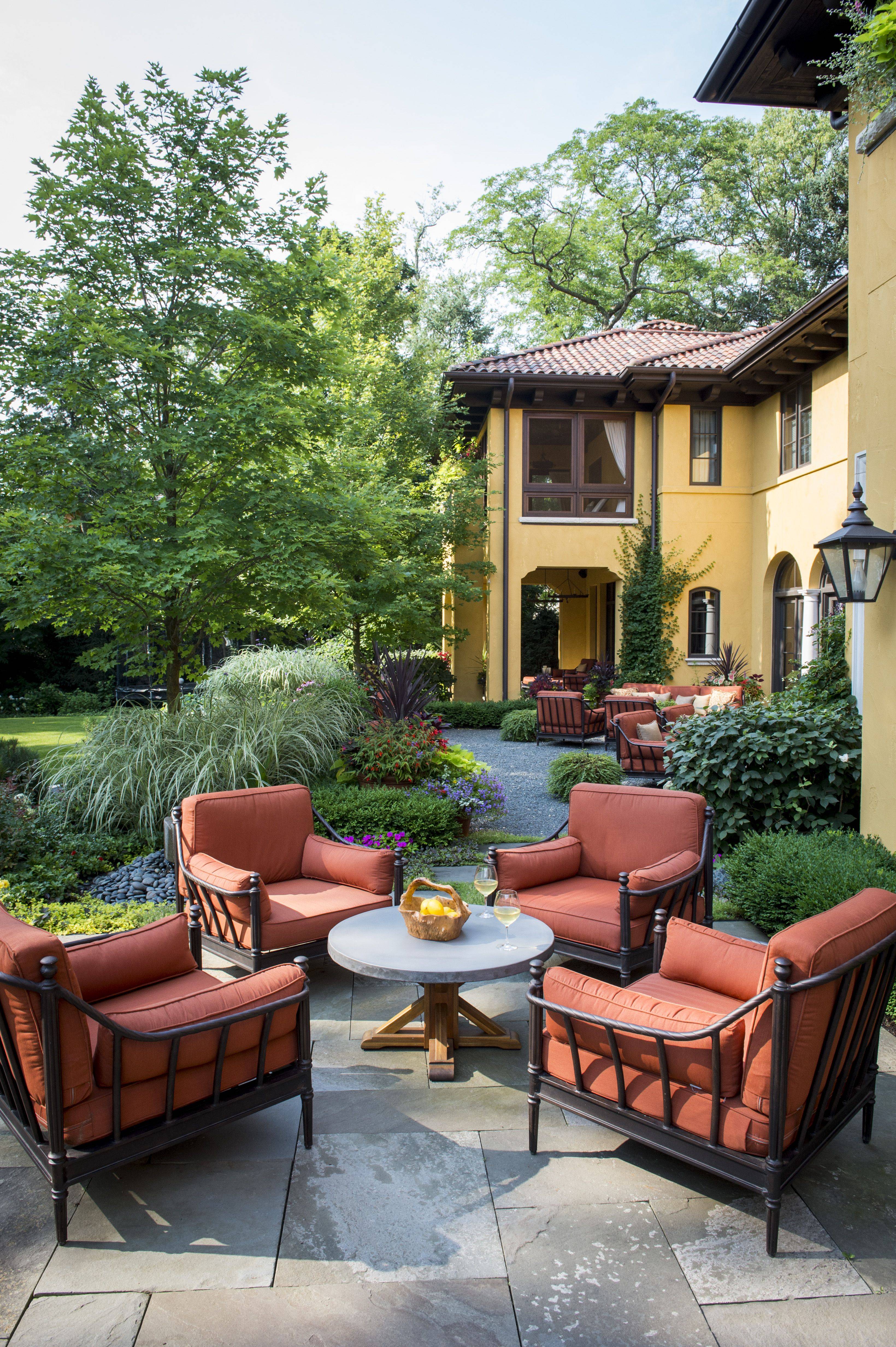 Awesome Front Yard Rock Garden Landscaping Ideas Mediterranean