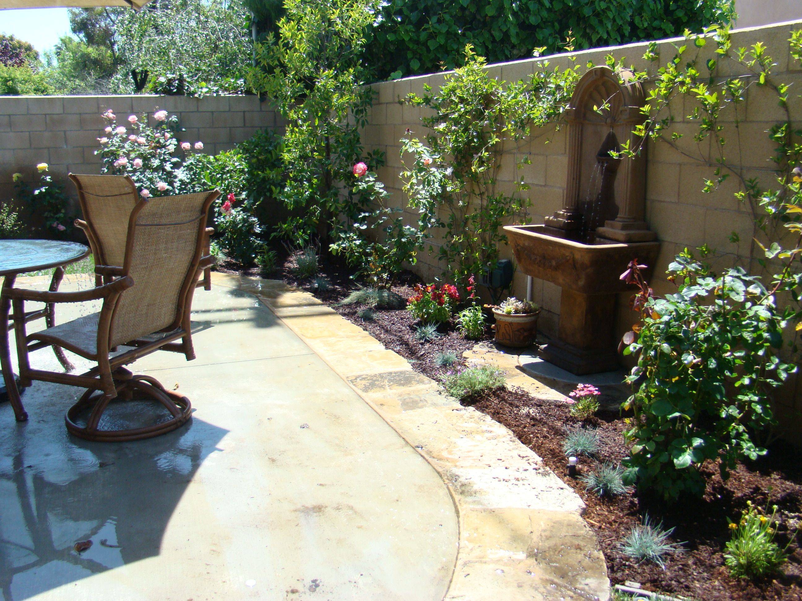 Backyard Tuscan Garden House Backyards