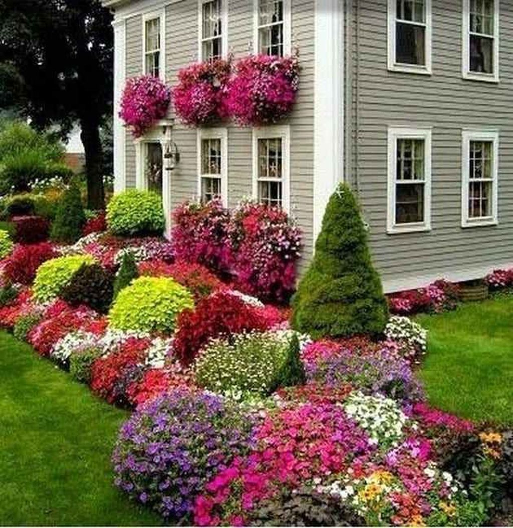 Beautiful Flower Beds Design Ideas