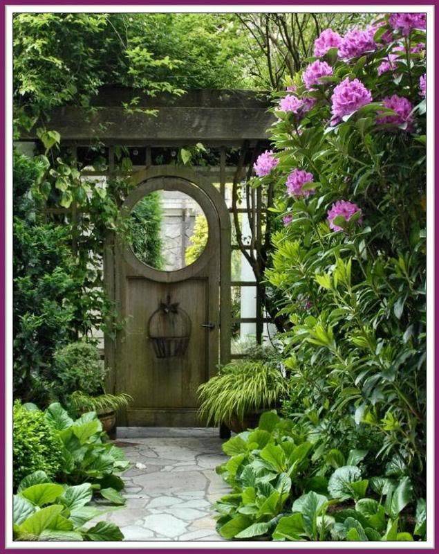 Beautiful Garden Garden Doors