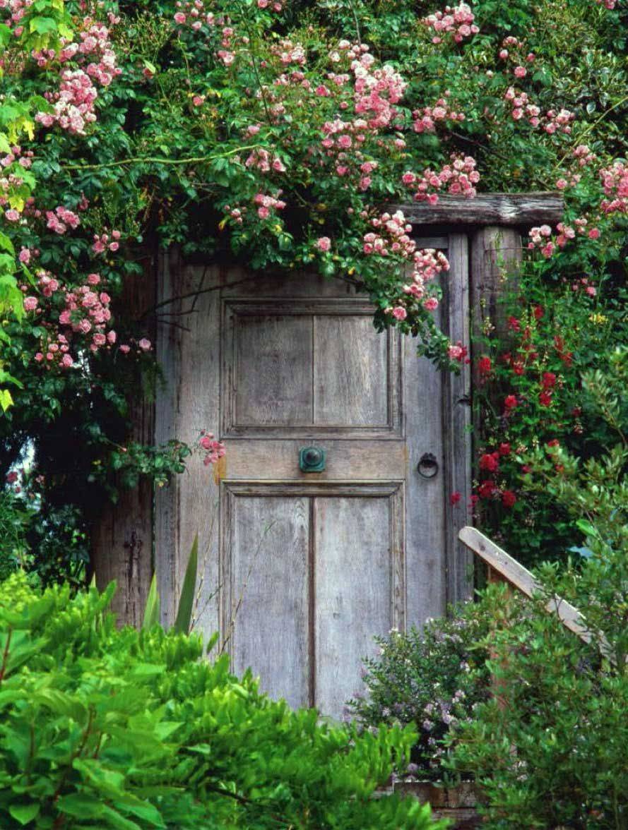 Stylish Fake Garden Door