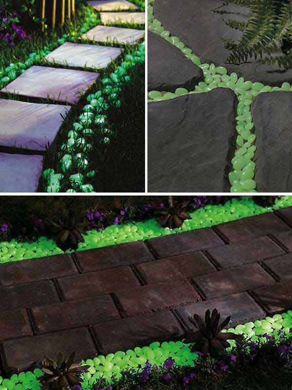 Rustic Sliced Log Stepping Stone Walking Path Sliced Tree Stump