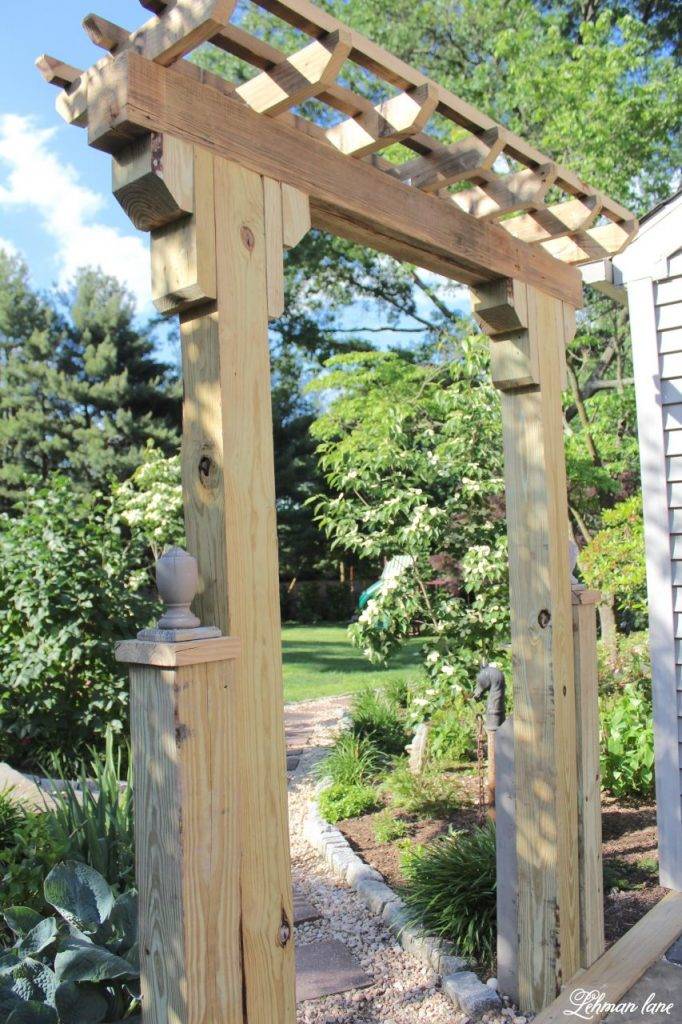 Wooden Arbor Simple Diy Project