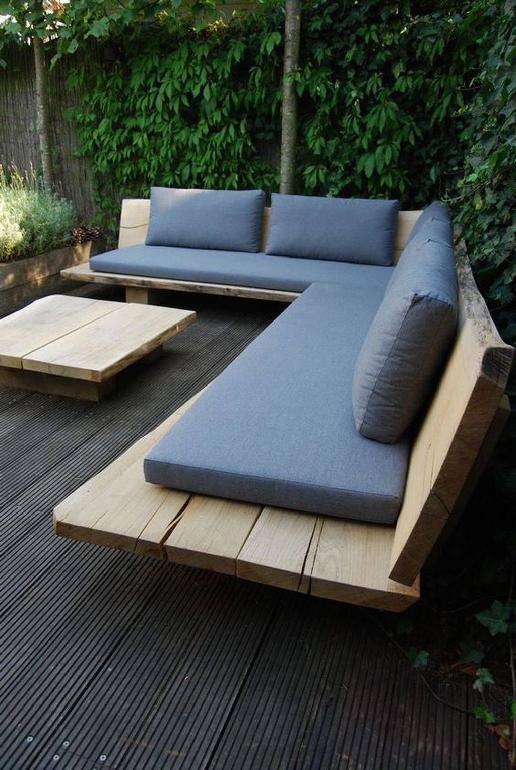 Pallet Wood Outdoor Lounge Furniture Pallet Ideas