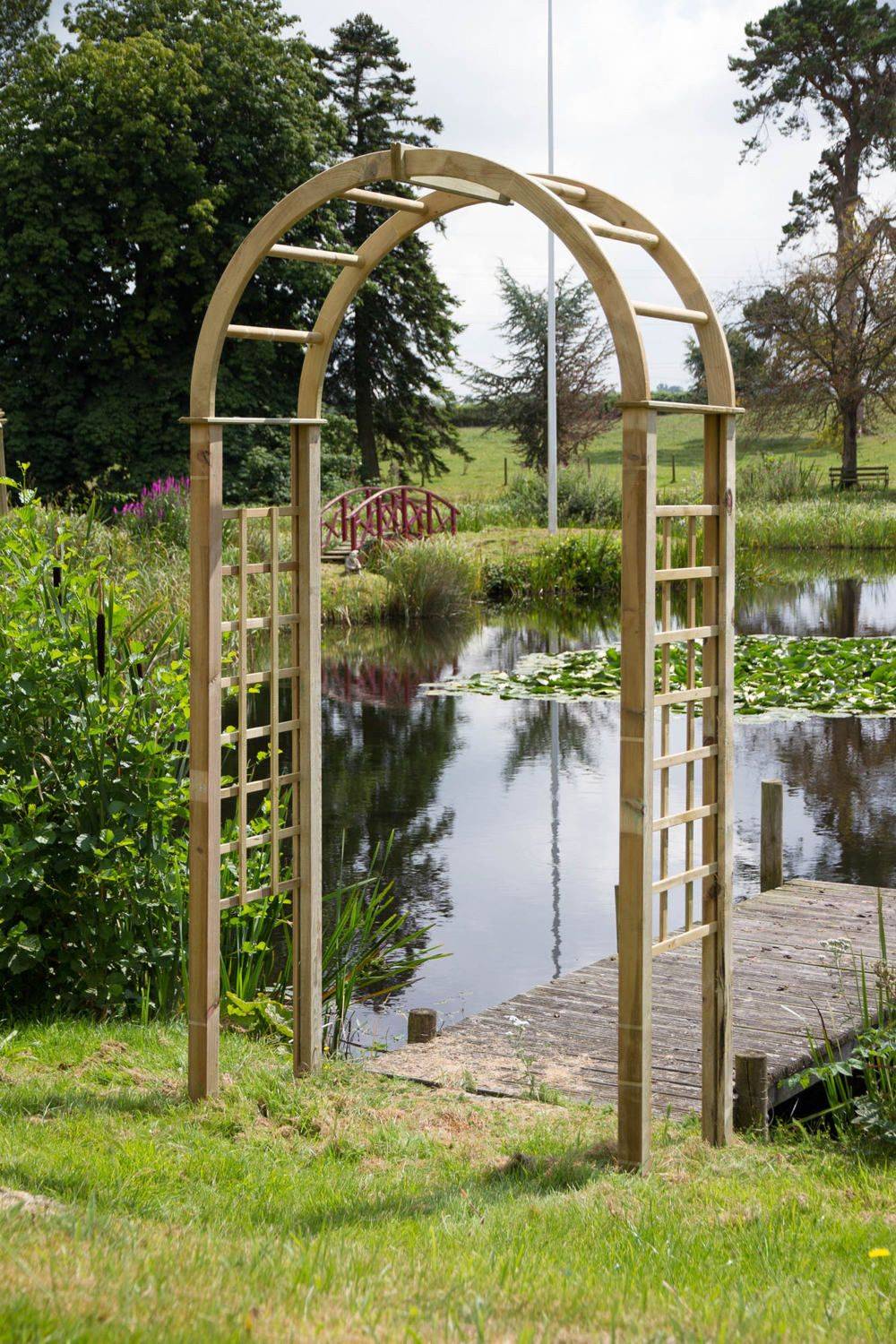 Easy Garden Arbor