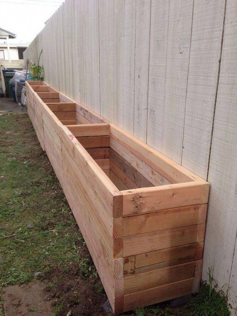 Outdoor Wooden Planter Boxes