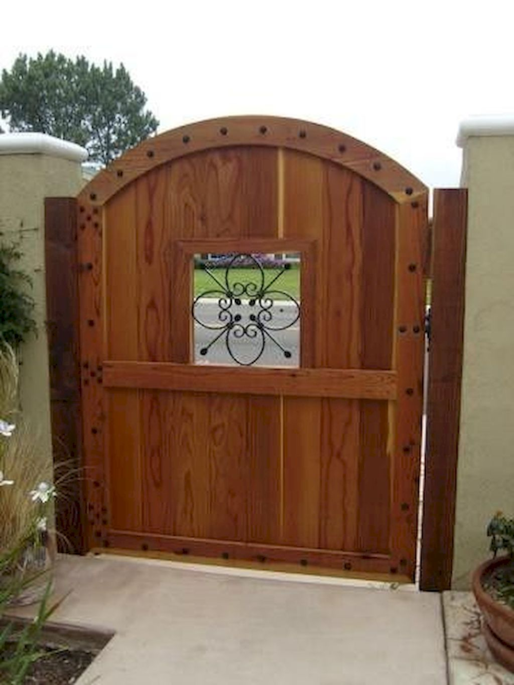 Diy Garden Gates Projects Wooden Garden Gate