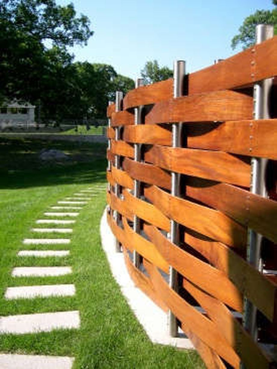 Modern Garden Fence Design