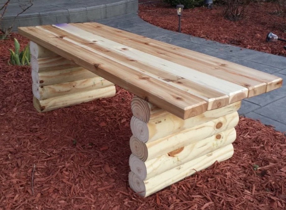 Outdoor Garden Bench Her Tool Belt