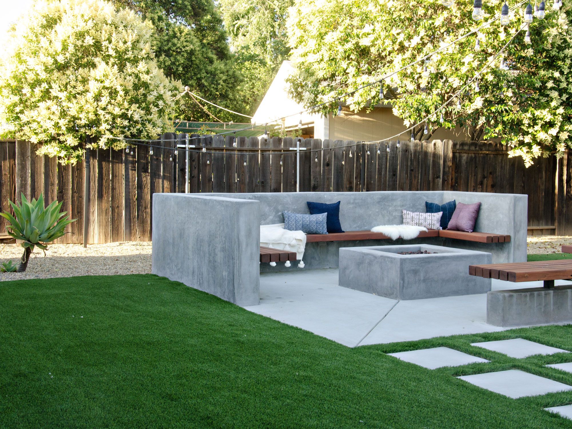 Modern California Backyard