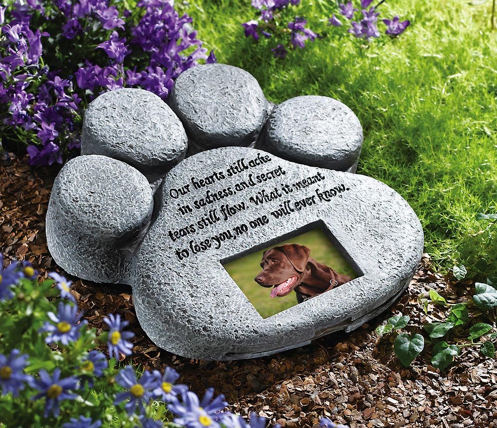 Personalized In Our Hearts Sympathy Stepping Stone Large And Small