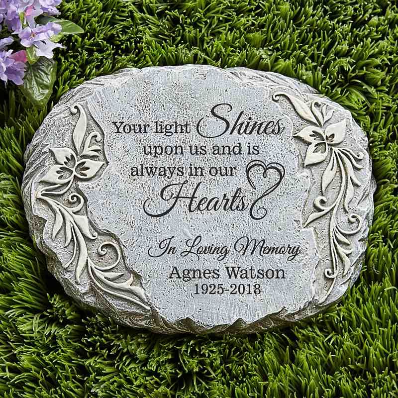 Pet Memorial Stepping Stone Personalized Garden Decor