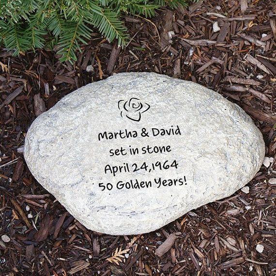 Engraved Memorial Garden Stone Memorial Garden Stones