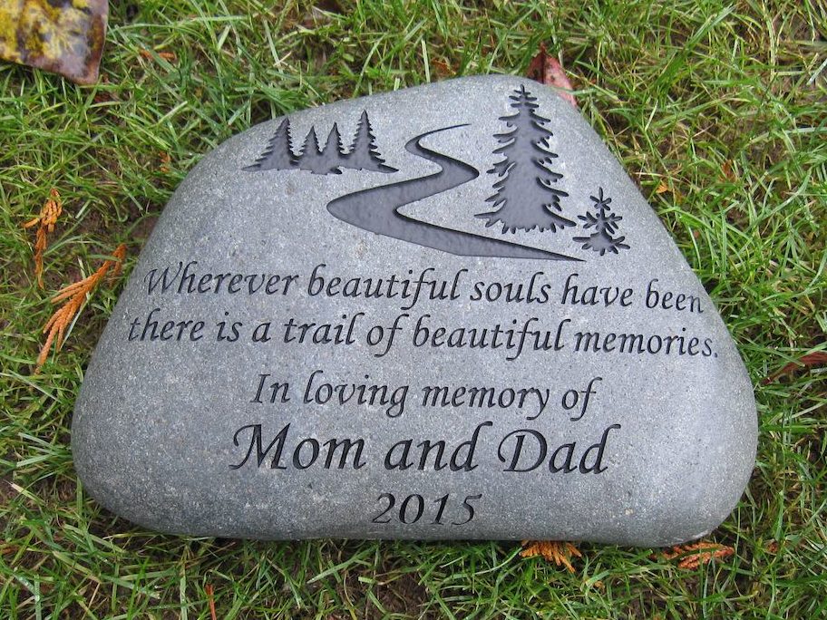 Memorial Garden Stone In