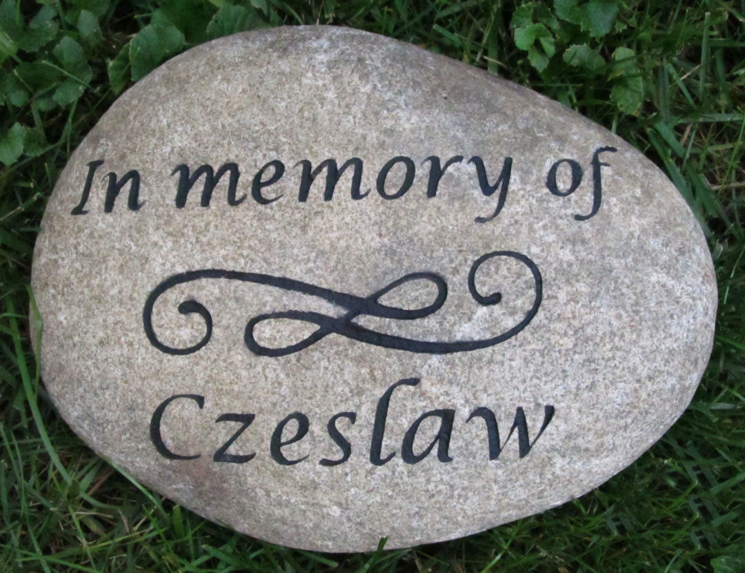 Memorial Garden Stone In