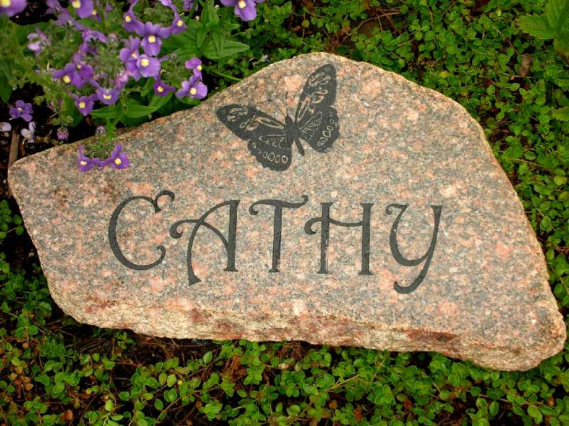 Memorial Garden Stone Memorial Garden Stones