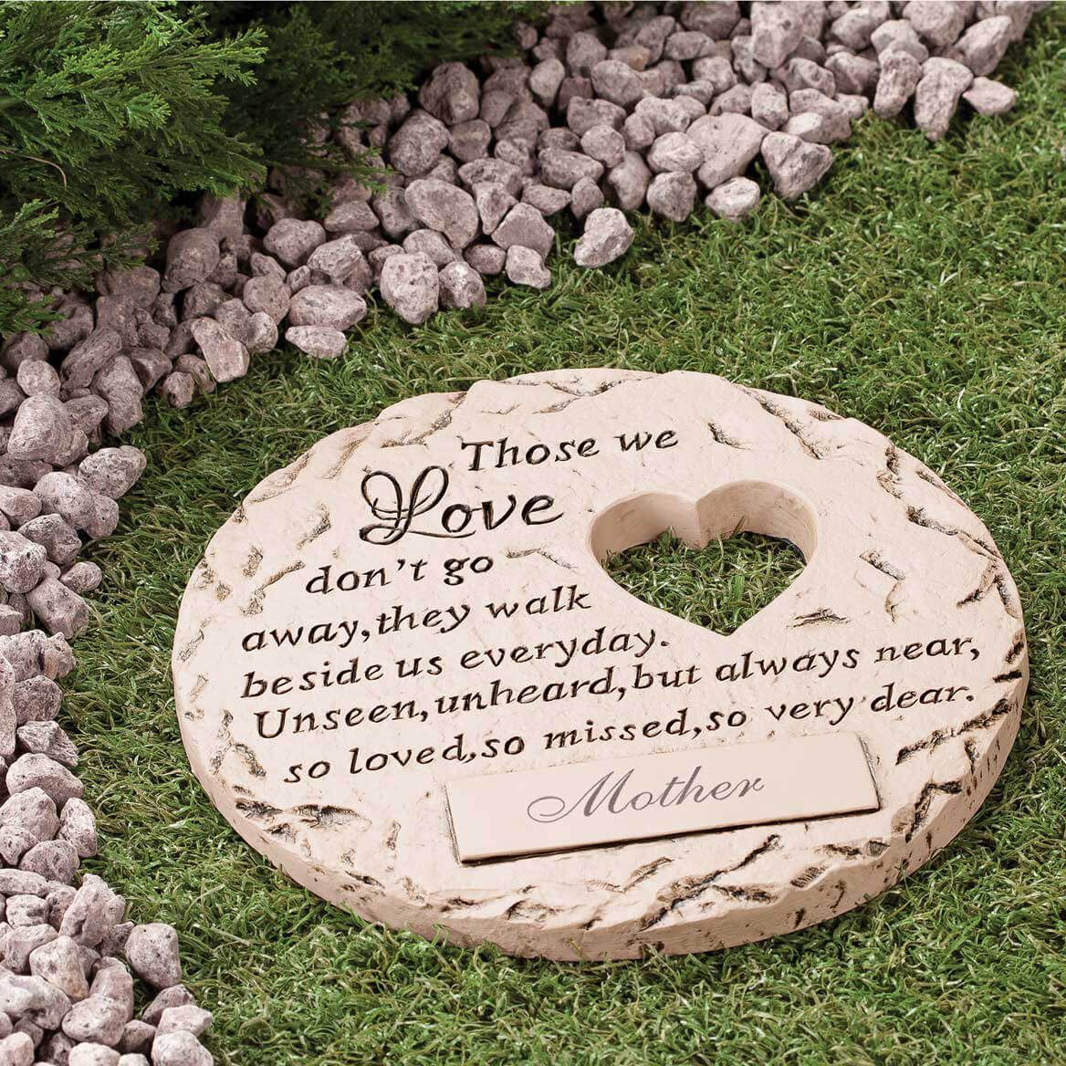 Personalized Memorial Garden Stones