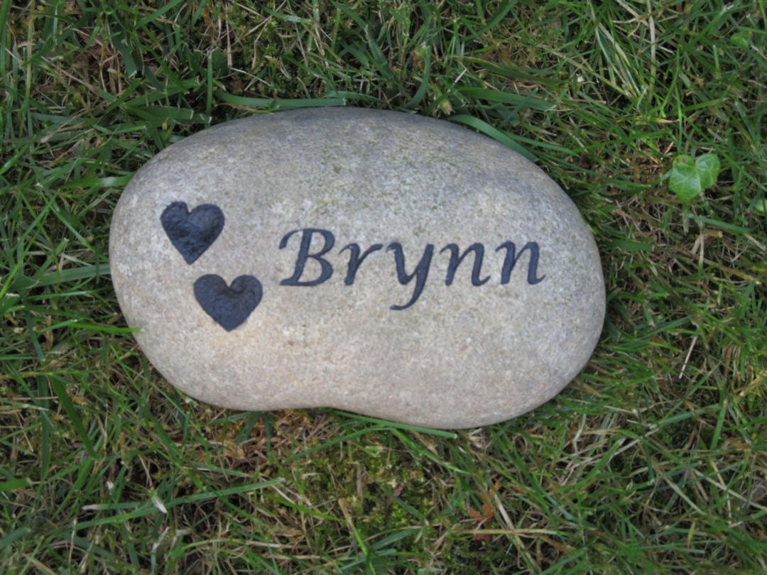 Personalized Memorial Stone Custom Memorials Memorial Garden