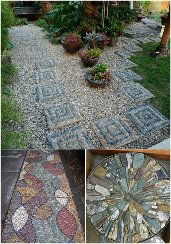 Beautiful Diy Stepping Stone Ideas