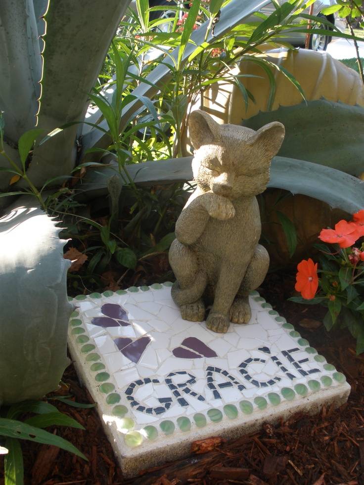 Dog Diy Memorial Dogdiymemorial Personalized Garden Stones