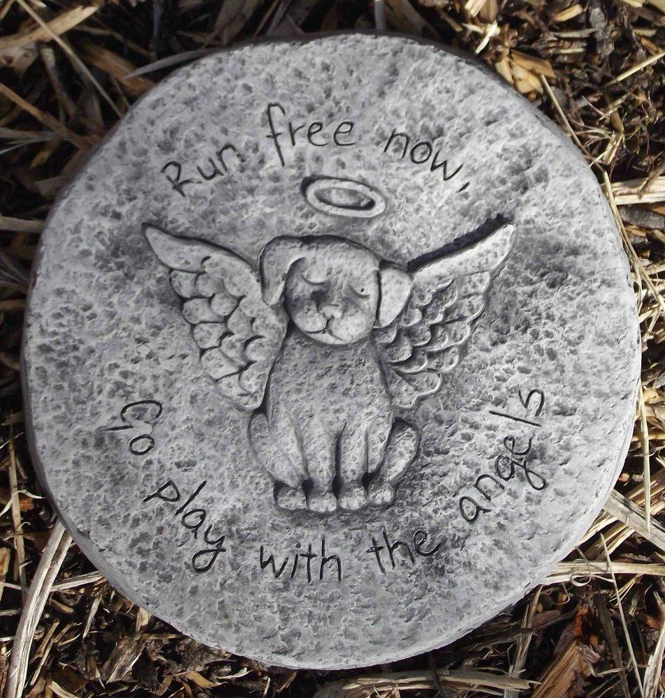 Dog Diy Memorial Dogdiymemorial Personalized Garden Stones