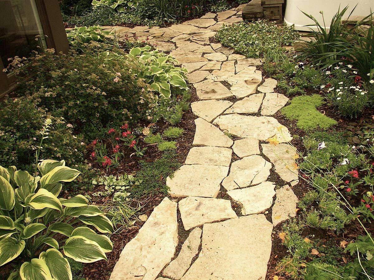 Flagstone Walkway